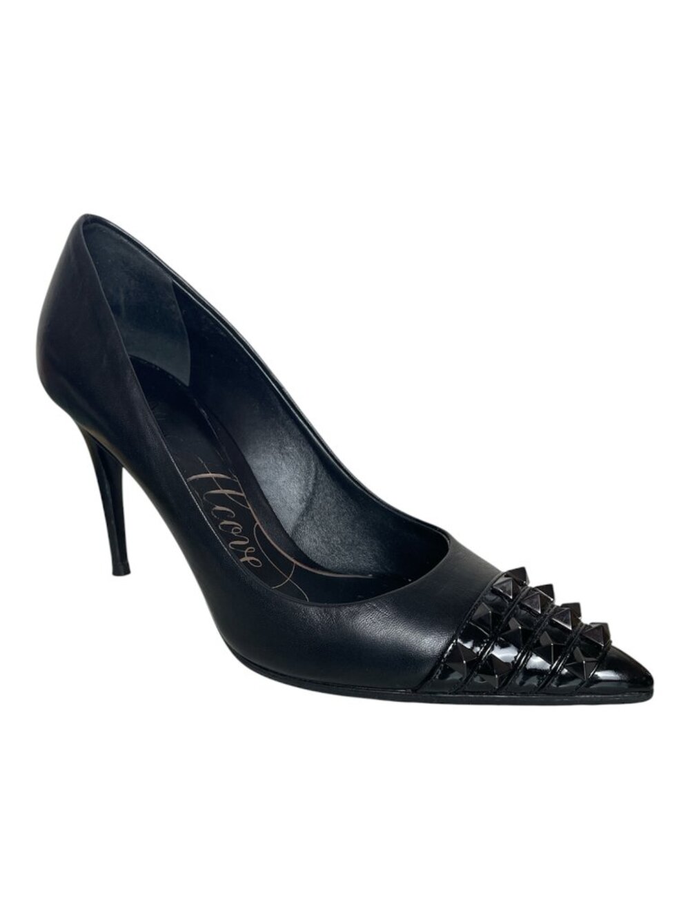 VALENTINO GARAVANI Alcove Rockstud Studded Pointed Toe Pumps Heels \\ 37